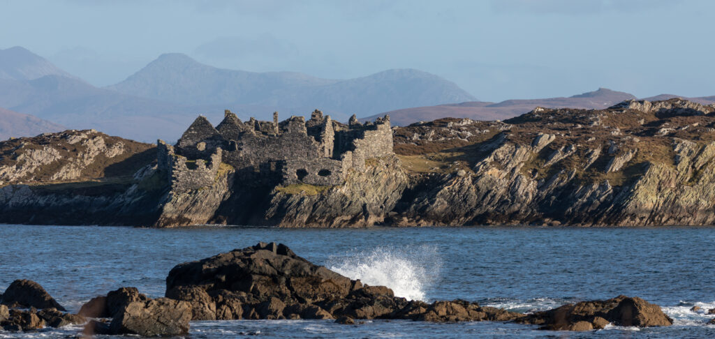 Cromwell's Castle, Inishbofin island in Galway